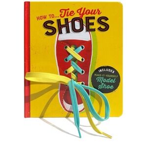 New Cottage Door Press How to Tie Your Shoes hardback book
Retail $14.99